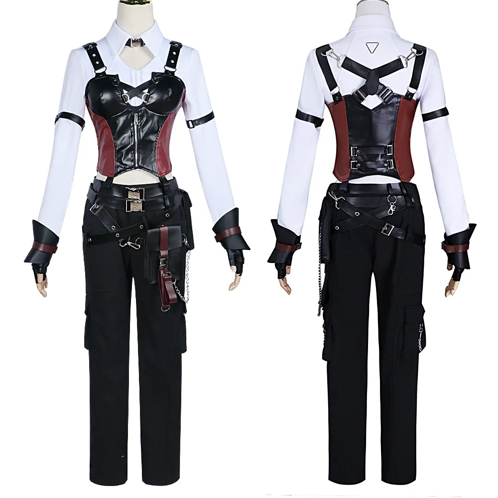 Costume de Cosplay Love and Deepspace Hunter pour Adulte, Uniforme de ixd'Halloween, Vêtements Cool pour Fille