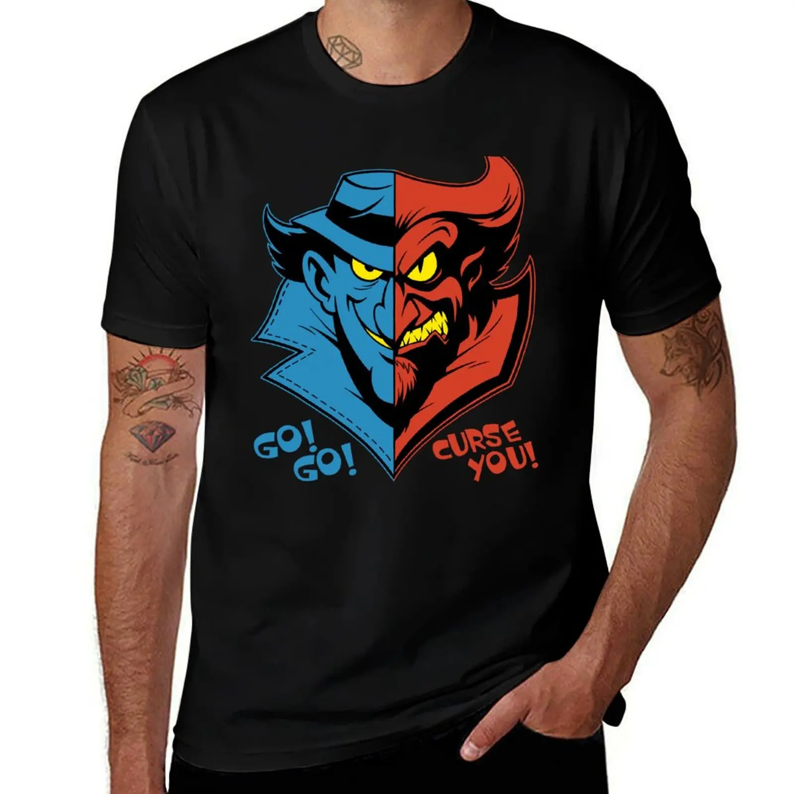 GADGET VS CLAW T-Shirt Classic Crew Neck Cotton T-Shirt
