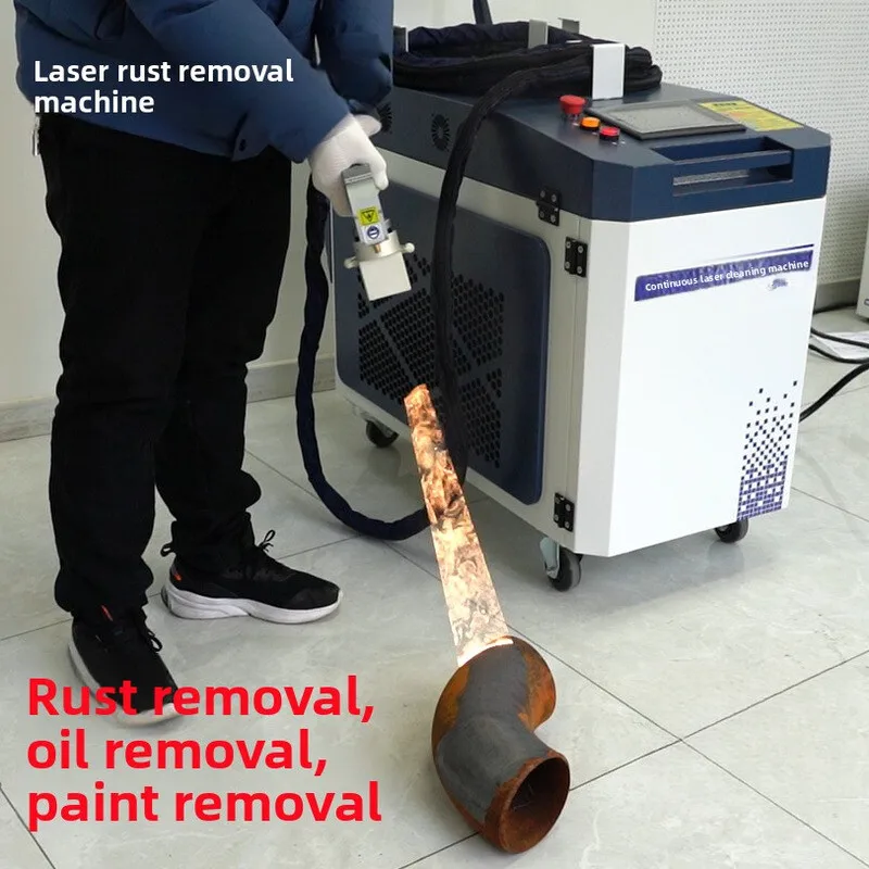 

3000 Watt High-Power Metal Handheld Laser Cleaning Rust Removal Machine