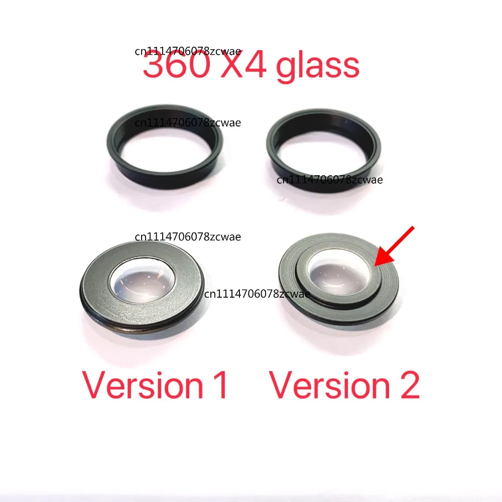 ZOCI-FOR Lens Glass With Base Ring Replacement Repair Spare Parts For One X4 Action Camera