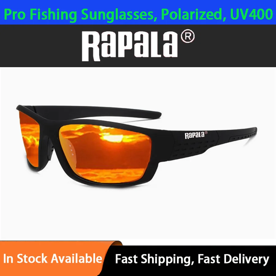 2025 new Rapala Fashional Polarized Sunglasses Outdoor Mountaineering Anti-ultraviolet Sunglasses Riding Fishing Sunglasses