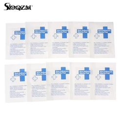 10pcs Cotton Waterproof Gauze Pad Non-adherent Pad First Aid Kit Wound Dressing Tapes Sterile Medical Gauze Pad