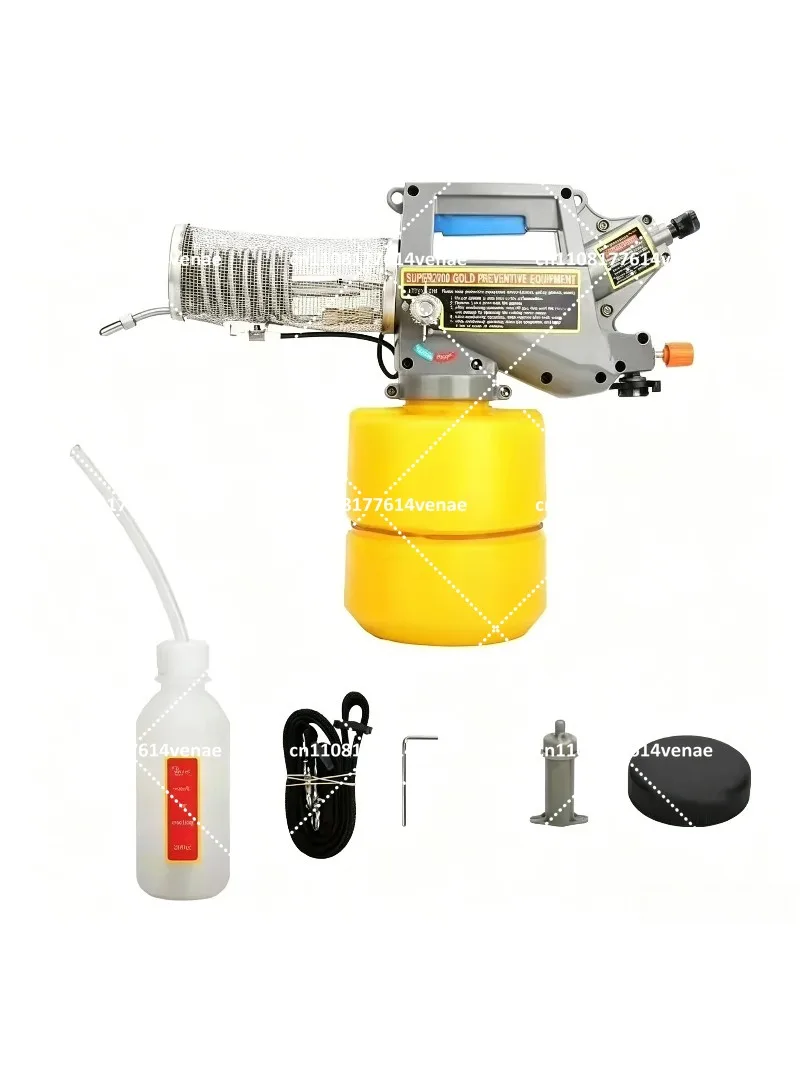 2L 2000 Mini Hot Mist Mosquito Control Fumigation Sprayer Hydraulic Power Farm Use 2 Hours Spray Time