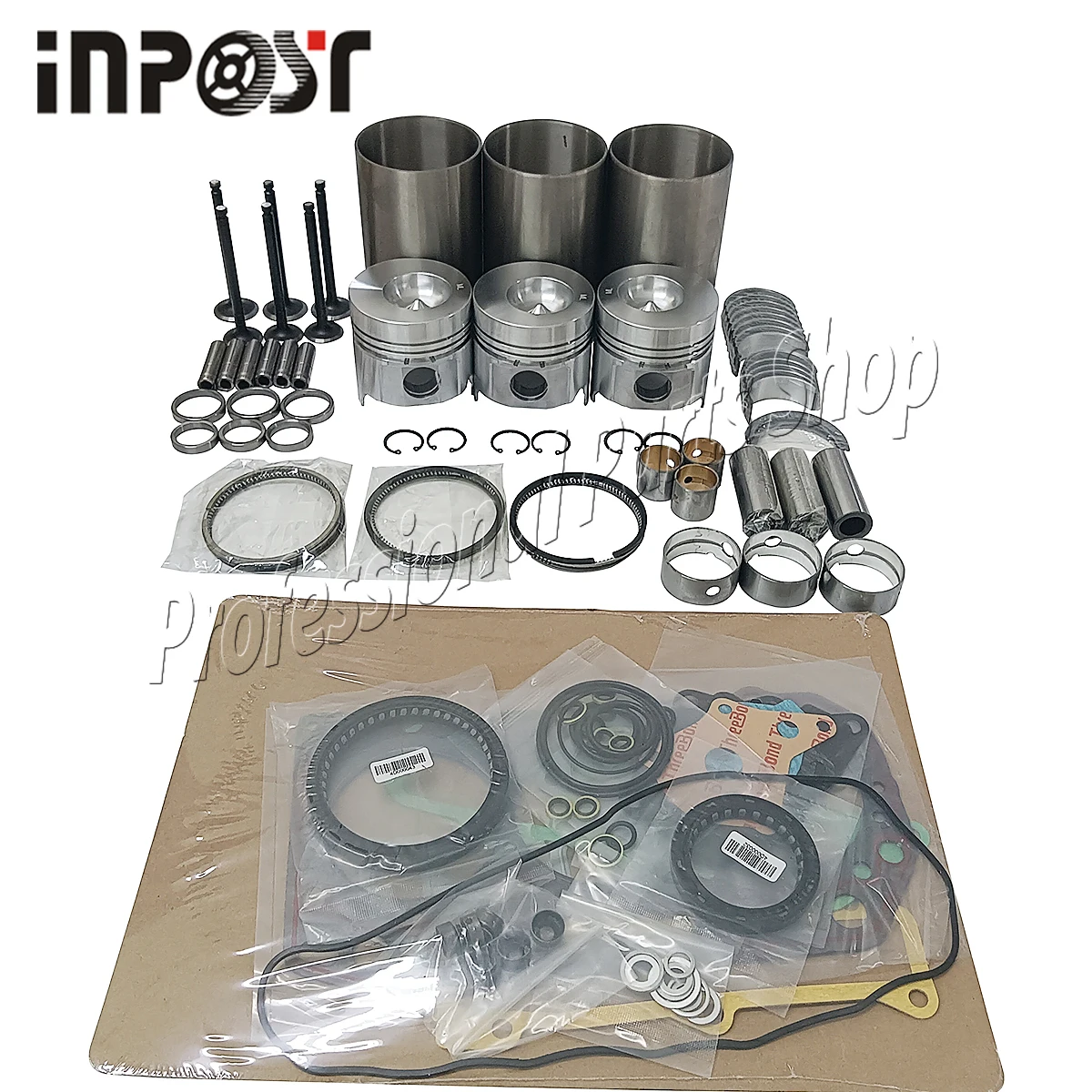 3TN84 Overhaul Rebuild Kit For Yanmar