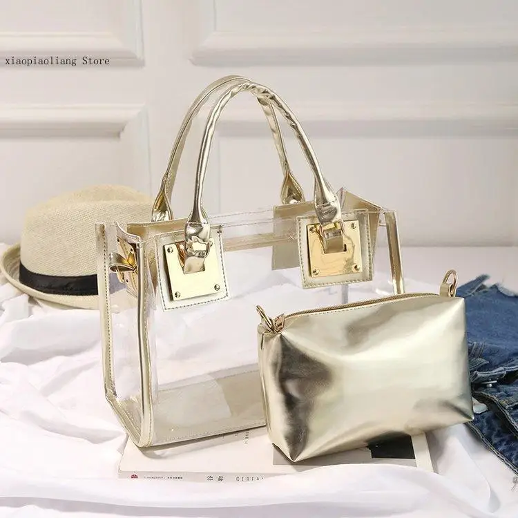 Summer Beach Bag Fashionable and Versatile One Shoulder Hand-Held and Crossbody Korean Version Mother and Child Bag