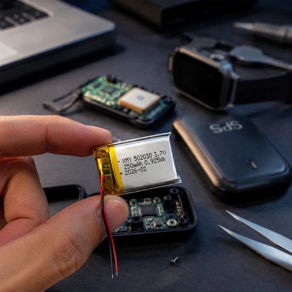 Akumulator litowo-polimerowy 3.7V 502030 250mAh do zabawek, oświetlenia LED, głośników Bluetooth, urządzeń kosmetycznych. — zdjęcie produktu 4
