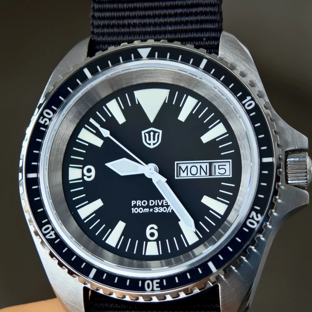 Watchdives WD1980 V3 38 مللي متر ساعة كوارتز VH31 روندا 517 سويب ثانية حركة كوارتز مضيئة الياقوت الرجال PVD الساعات