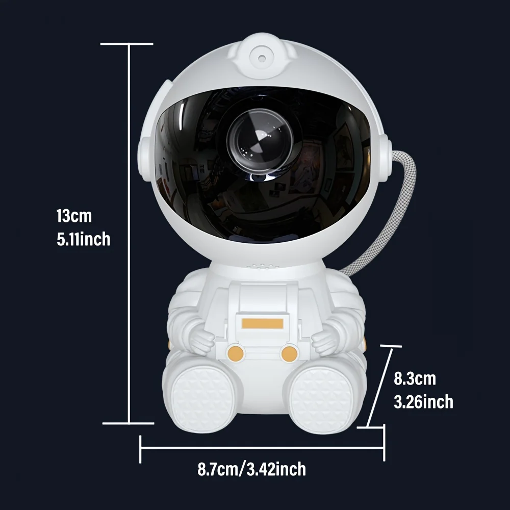 LED Night Galaxy Star Astronaut Projector Light Starry Sky Porjectors Lamp Decoration Bedroom Room Nebula  Light Children Gifts