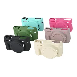 CozyShot Camera Soft Silicone Protector Skin Case for Canon G7X II/G7X III/G7X Mark II/G7X Mark III/G7X2/G7X3