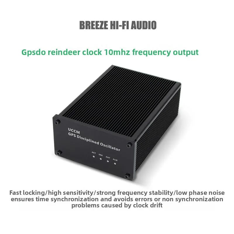 

BREEZE GPSDO Taming Clock GPS Timing 10MHz Frequency Reference UCCM Module OCXO Constant Temperature Crystal HiFi