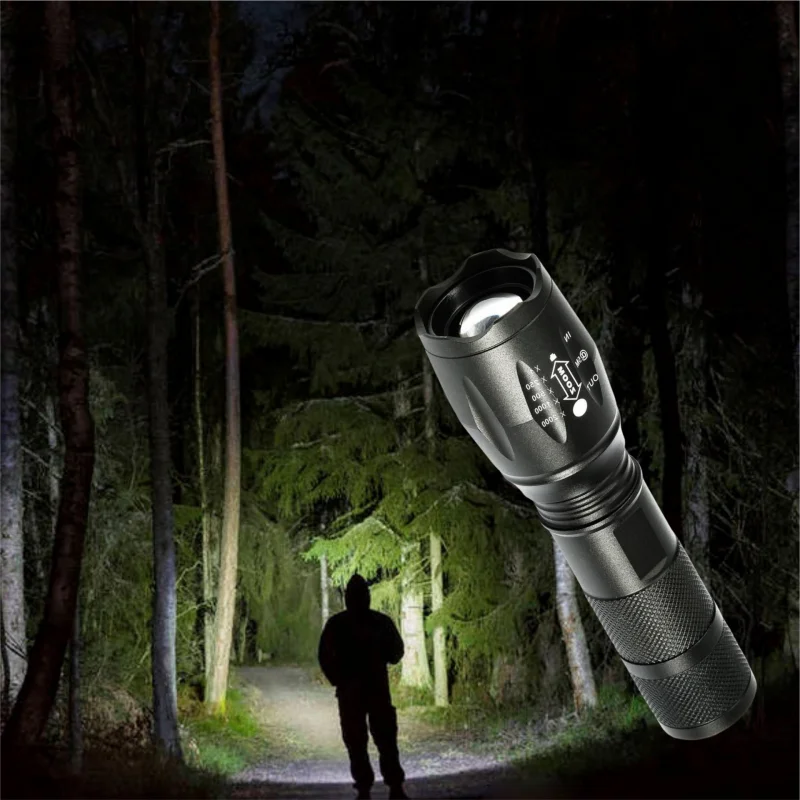 Strong Light Laser Flashlight Battery Portable Long Battery Life Flashlight High Brightness White Laser Flashlight