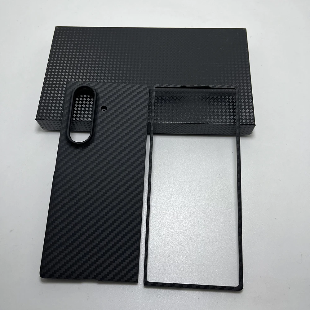 

For Magsafe Magnetic Real Carbon Case For Samsung Galaxy Z Fold 7 Cover Ultra Thin Lens protection Aramid Fiber Carbon case