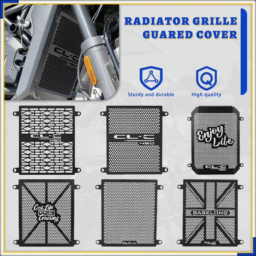 

FOR CFMOTO CF MOTO CLC 450 Bobber 450 CL-C 450CLC 2023 2024 2025 Motorcycle Radiator Protection Grille Guard Grill Cover Mesh