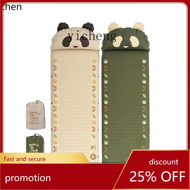 YFY  Outdoor Automatic Inflatable Mattress Tent Floor Mat Camping Moisture-Proof Mat Thickened Picnic Picnic Mat Mattress