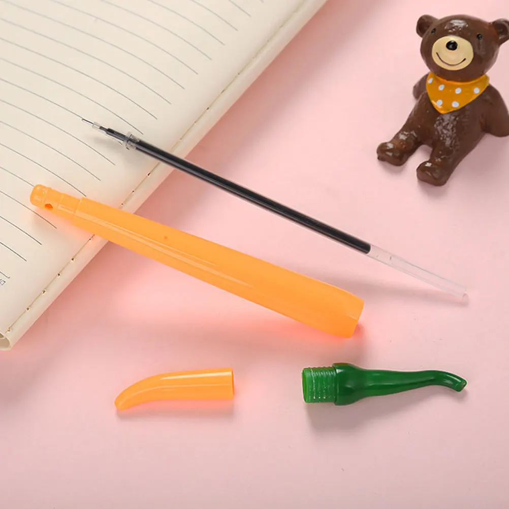 

18pcs Chili Shaped Gel Pen Cute Writing Pens School Office Supplies Fine Tip Markers Creative Stationery Smooth Writing