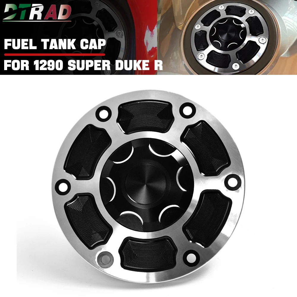 

New Style For 1290 SUPER DUKE R SDR 3.0 2014-2023 GT SUPER ADVENTURE R/S/T Motorcyce CNC Keyless Fuel Tank Cap Gas Oil Covers