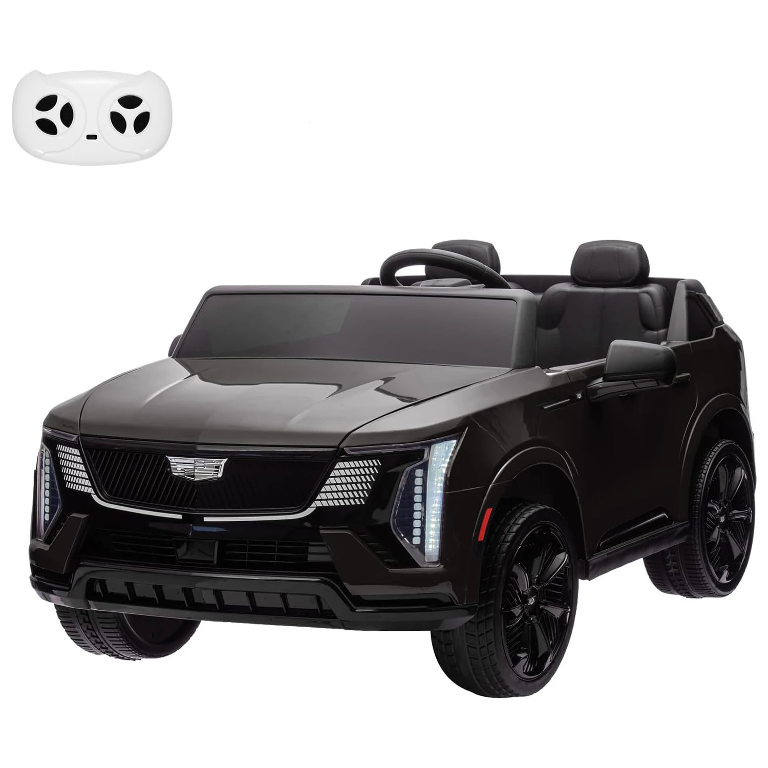 Coche de juguete eléctrico de 24V para niños pequeños, coche con batería para montar en camión con Control remoto, suspensión de rueda completa, luces LED musicales