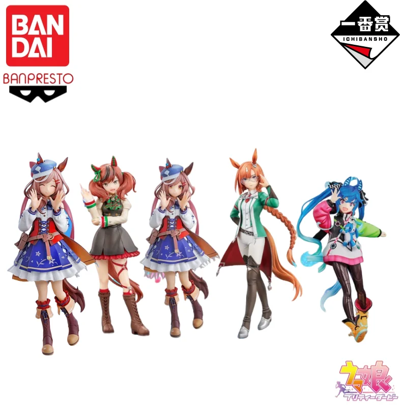 in stock BANDAI Ichiban Kuji Original Pretty Derby Model statue Garage Collectible Ornaments Model toys statue Garage
