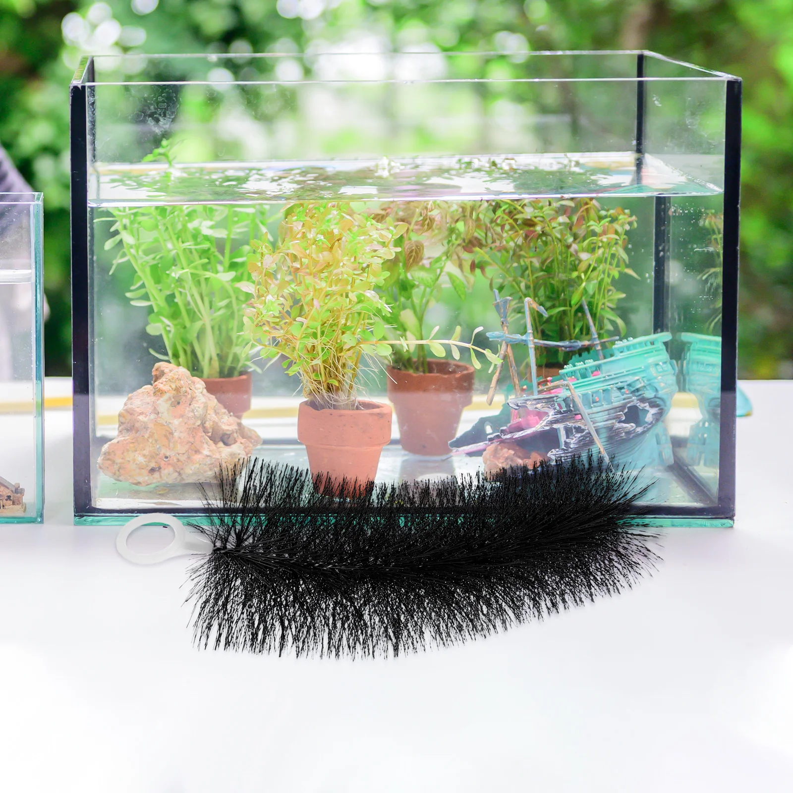 

40Cm Fish Tank Filter Brush Aquarium Cleaning Tool Pond Accessories Plastic Durable Long Lasting Easy Disassembly Excellent