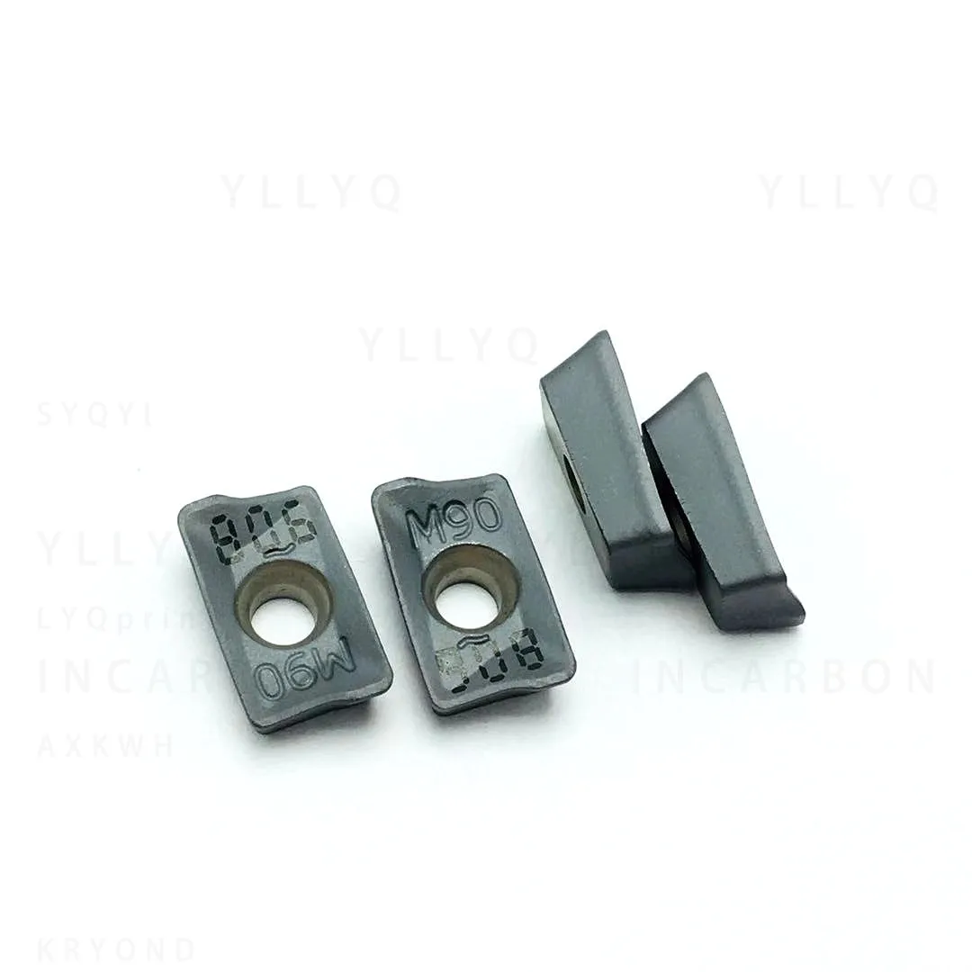 Твердосплавные фрезерные пластины HM90 APKT1003PDER IC908 для фрезерных станков с ЧПУ, подходят для фрезерных инструментов APKT1003