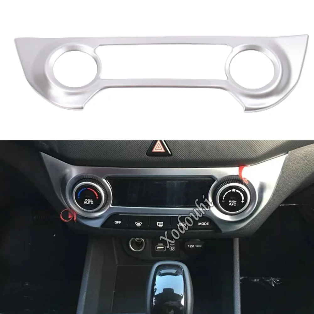 

Console Central Control Navigation Air-Condition Volume Switch Trim Frame For Hyundai Creta IX25 2014 2015 2016 2017 2018 2019