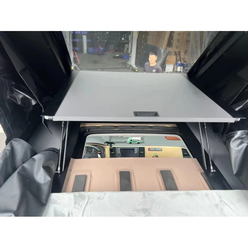 10.5cm Thin Hard Shell Roof Tent Low Profile Outdoor Overlanding Camping Shelter