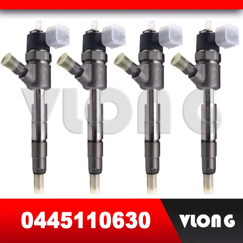 دائم جديد شاحنة الديزل حاقن الجمعية ل ايسوزو JMC 4JB1 EU4 حاقن الوقود السكك الحديدية المشتركة 0 445 110 630 0445110630 0445110631 #6