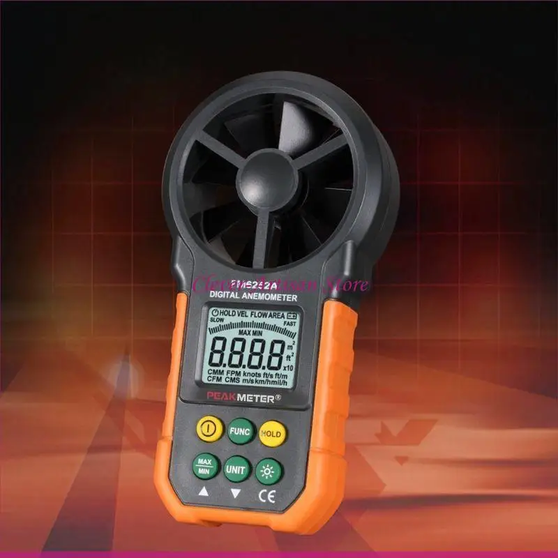 

E06B HYELEC MS6252A Digital Air Speed Anemometer / Air Volume / Air Test Meter