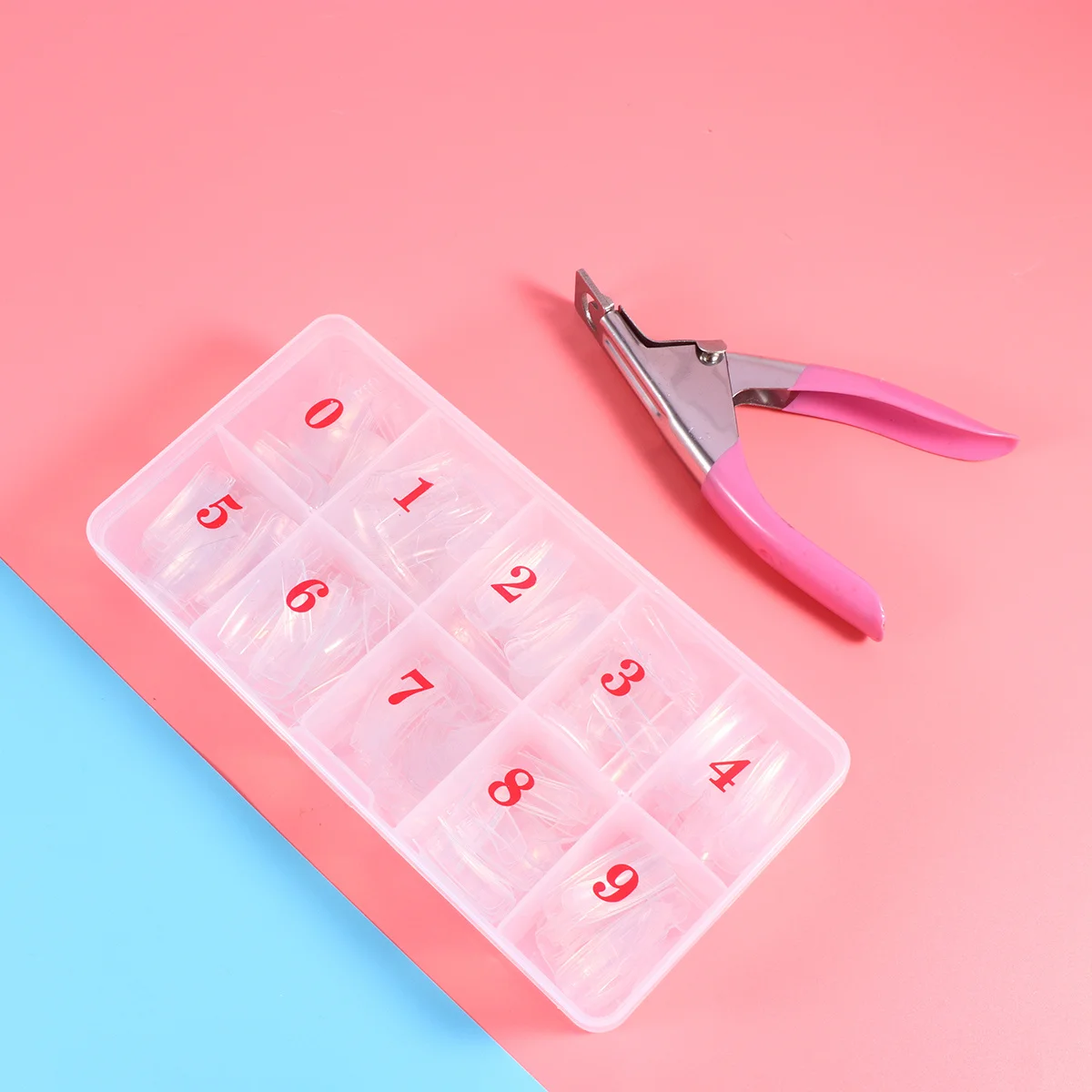 

1 комплект, прозрачные съемные накладные ногти, простая форма, наклейки для ногтей «сделай сам», маникюрные принадлежности для праздничной вечеринки