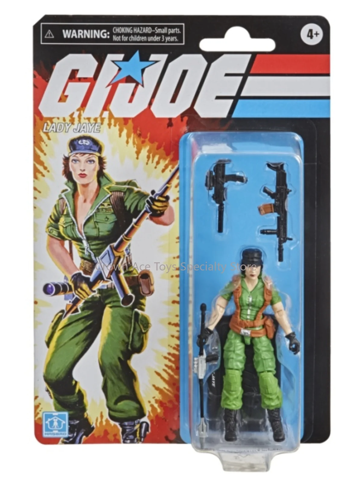 G.I. Joe GI JOE Retro Hanging Card 3.75-inch Action Figure COBRA COMMANDER DUKE LADY JAVE COBRA TROOPER Trendy Toys Holiday Gift