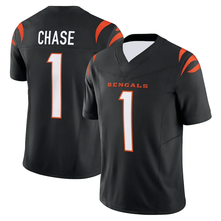 

3d Printed Plus-size Men's and Women's T-shirts Cincinnati Bengals Football Jerseys Short Sleeve Sports Quick Drying Breathable