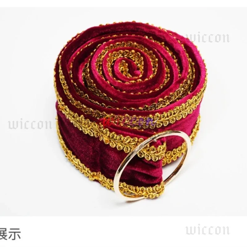 Disfraz de Gothel, vestido rojo de Anime, mono para madre Cos, cinturón para mujer adulta, conjunto completo de trajes, traje de fiesta de Carnaval y Halloween; 6, a'