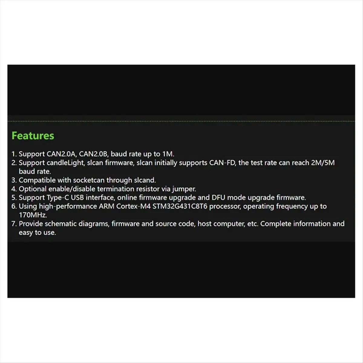 SCLS CANable V2.0 Pro CANbus Transceiver USB to Protocol Analyzer Adapter CAN2.0 Serial Controller