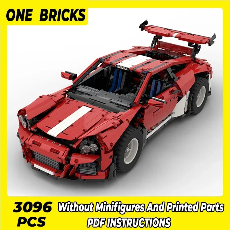 Moc Building Blocks Supercar Model Speed Champion GT3 RS Technical Bricks DIY Assembly Construction Toy For Childr Holiday Gifts