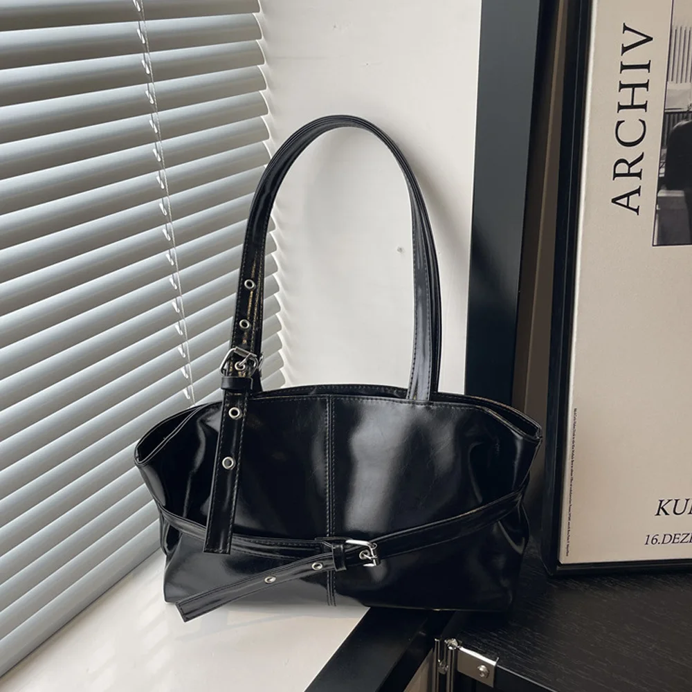 Korean-style sophisticated and simple business commuting tote bag, 2026 new model, unique and fashionable large capacity handbag