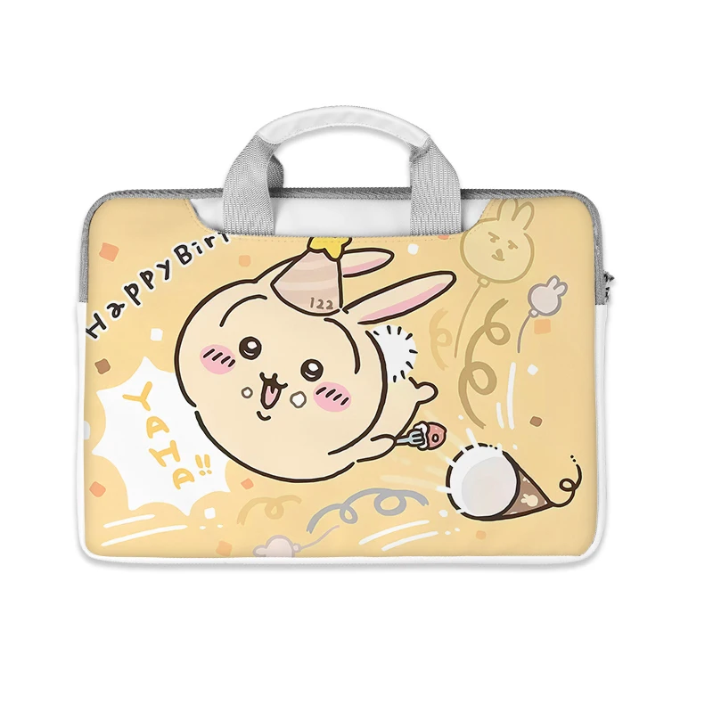 

Anime Peripheral Chiikawa Laptop Bag Cute Large Capacity Tablet Organizer Cartoon Handbag Laptop Case 12in 13in 14in 15in 16in