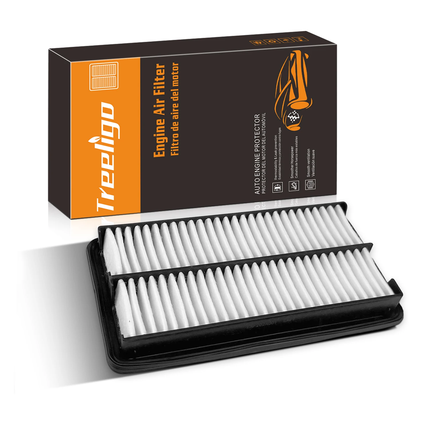

Treeligo New CA12061 Engine Air Filter Top Quality Replacement Parts For Honda Odyssey Pilot Ridgeline Acura MDX TLX 172205J6A10