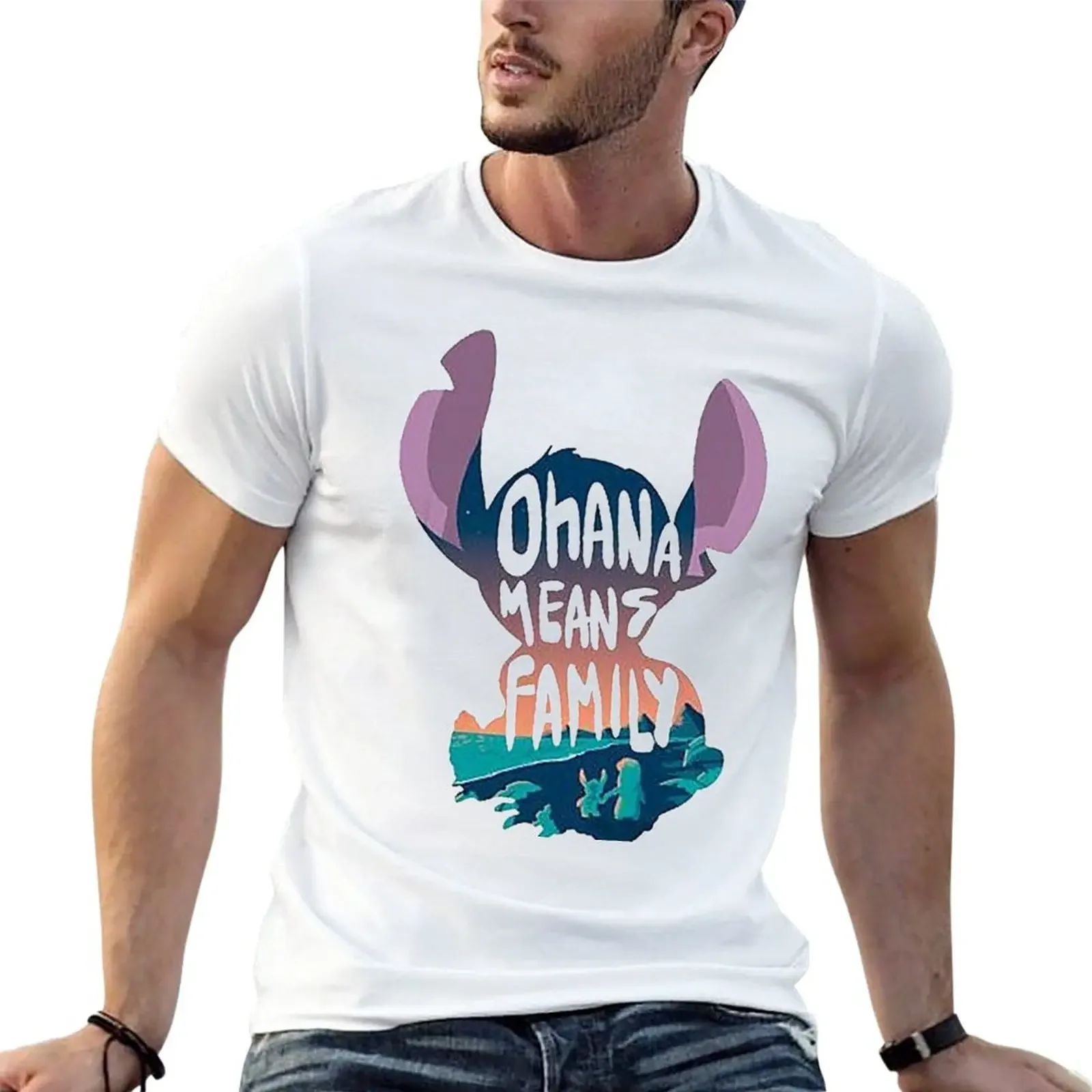 Short Sleeve Crew Neck T-Shirt 100% Cotton Gift Idea Clothing Summer Orbiters Men's T Shirts ALF The Animated Series Crazy Tees