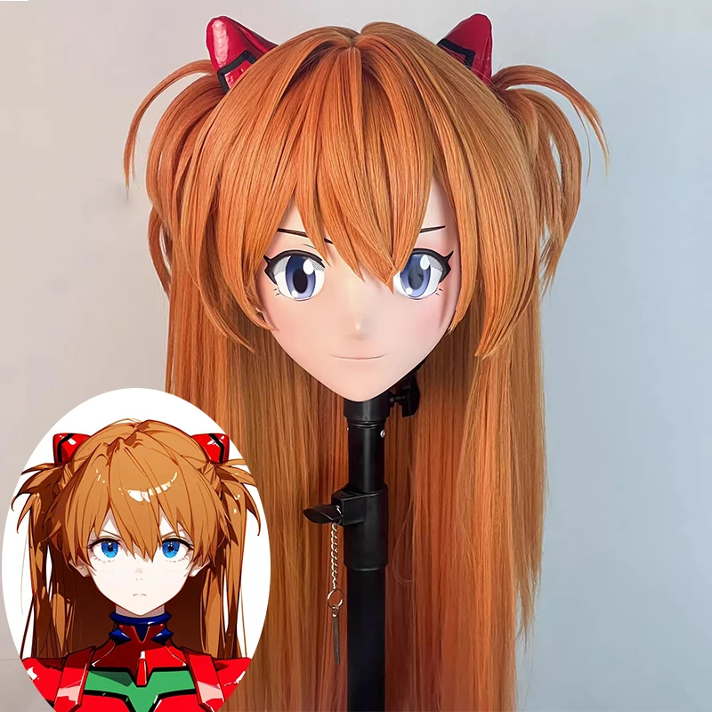 

Full headband lock Customize Full Crossdress Doll Female/Girl Cartoon Character Kig Cosplay Japanese Anime Kigurumi Masks