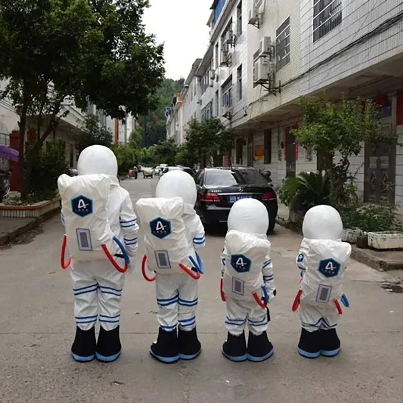 Venda quente! Astronaut Mascot Costume with Backpack, Espaço, Alta qualidade, Adulto, Criança