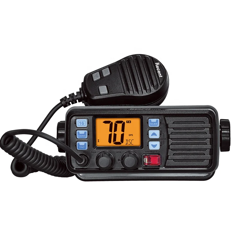 

Marine VHF Transceiver IP67 Water Proof marine two-way radio/Walkie Talkie boat Intercom 25W VHF radio RS-507M