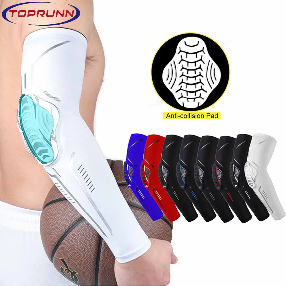 

1Pair Volleyball Elbow Pads Crashproof Arm Elbow leeves,Sports Compression Protection for Basketball Baseball Football Cycling