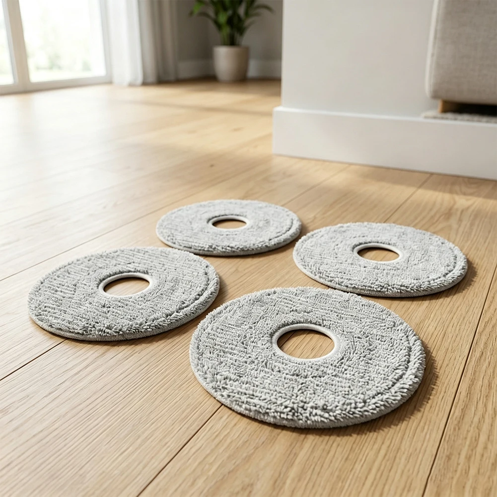 Replacement Mop Pads for Dreame D20 Ultra D30 Ultra Robot Vacuum Cleaner to Support Continuous Cleaning Efficiency