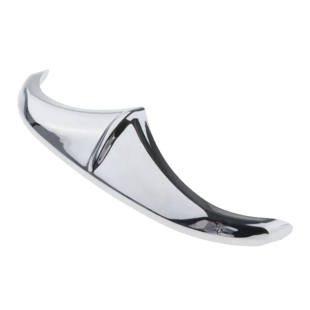 

Motorcycle Front Fender Accent Plastic Silver Leading Edge Trim Universal Front Fender for Custom Motorcycles