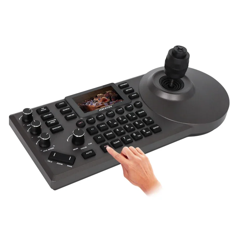 4K Ptz Console Control Camera Ptz Camera NDI Joystick Keyboard Controller 4k Live Steaming Camera Keyboard Controller