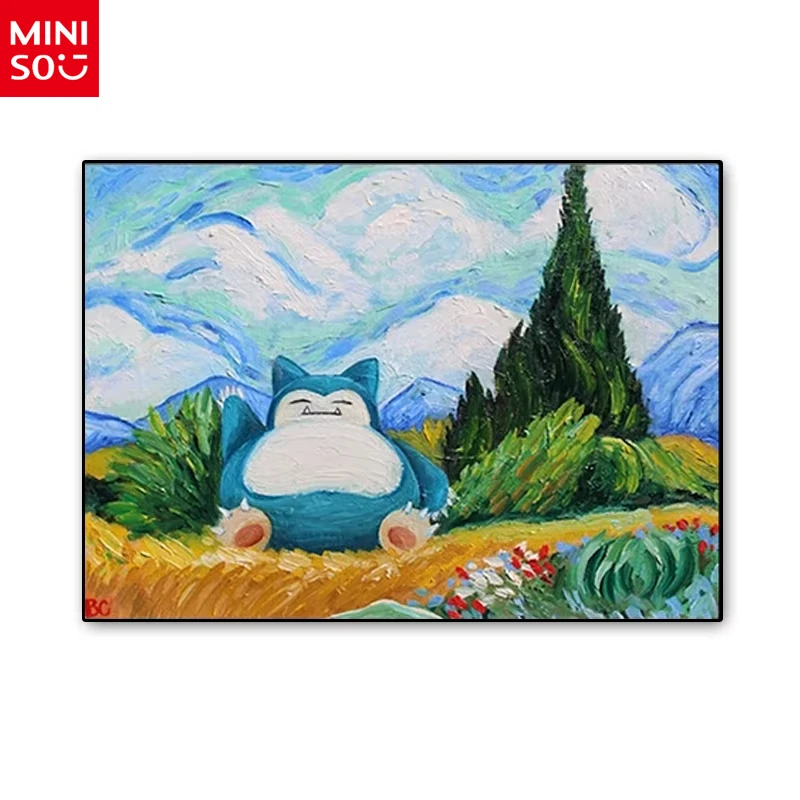 miniso-pintura-a-oleo-por-numeros-pokemon-snorlax-diy-numero-desenho-imagens-em-tela-por-numeros-decoracao-de-casa-presente-do-feriado-sem-moldura