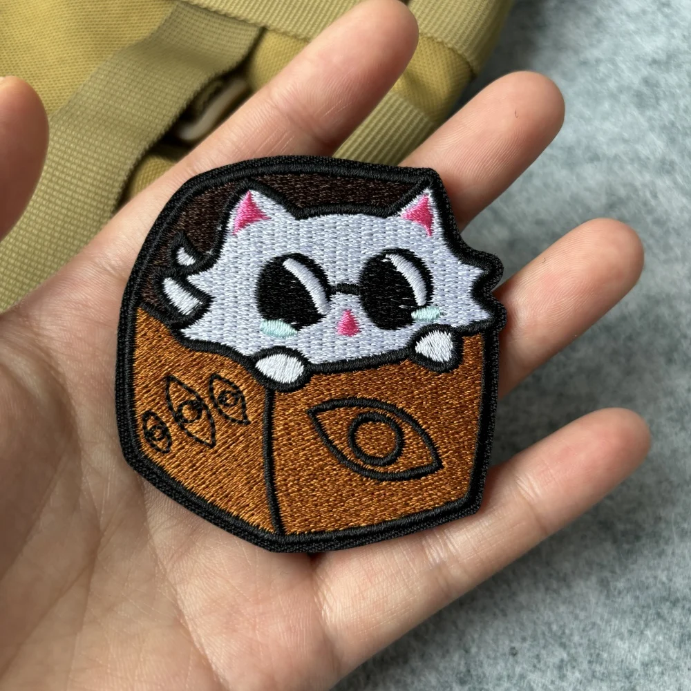 Parche bordado táctico animal con velcro – Insignia de moral militar - imagen 4