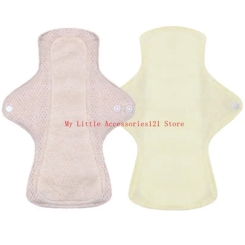 Absorbent Cotton Panty Liner Washable Reusable Sanitary Pad Breathable Mesh Design Leakproof Menstrual Napkin For Women