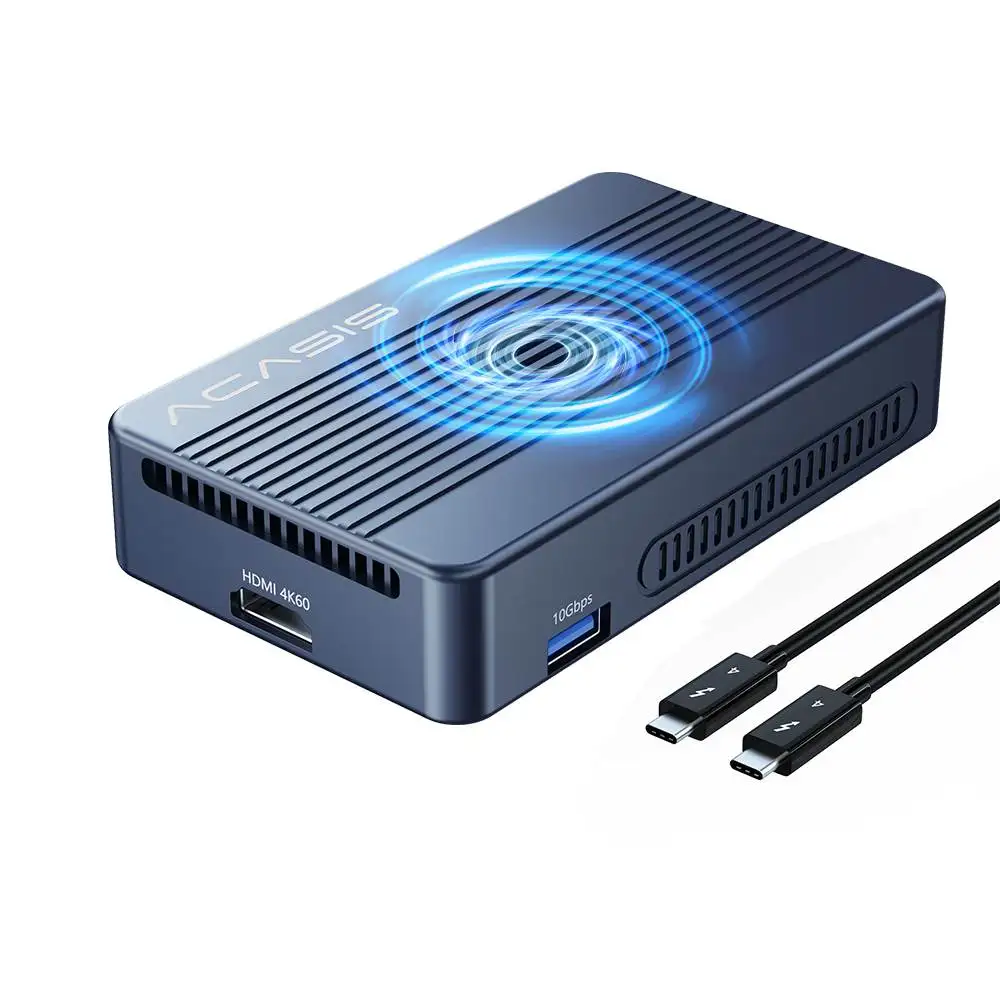 For TBU405PRO MAX 40Gbps M.2 NVMe 2 Bay RAID Aluminum SSD Enclosure
