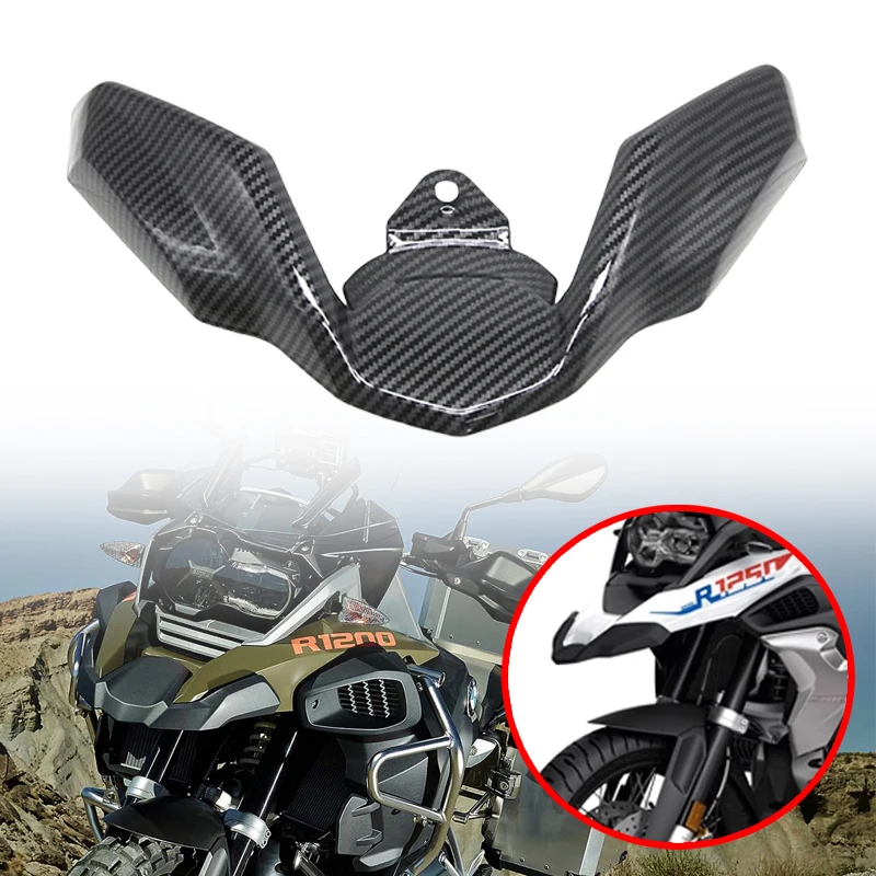 

Fit For BMW R1200GS LC 2018-2019 R1250GS 2019-2023 Motorcycle Fender Fittings Front Beak Fairing Extension Wheel Extender Cove